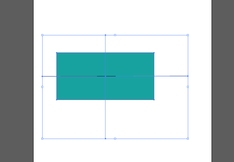 ​illustrator怎样把矩形平分四等分 ​illustrator图形分割教程介绍图4