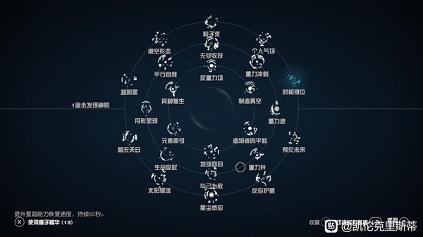 星空全能力名称及位置一览图2