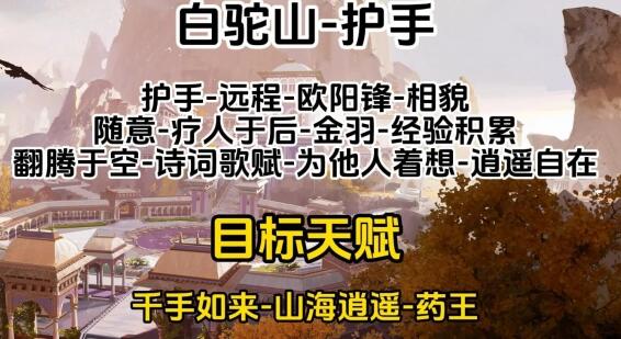 射雕全门派职业天赋推荐 不同门派天赋选择攻略图8