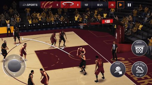 Nba Live Mobile Basketball中文汉化版图1