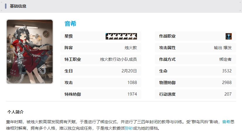 新月同行音希值得培养吗 新月同行音希培养攻略图7