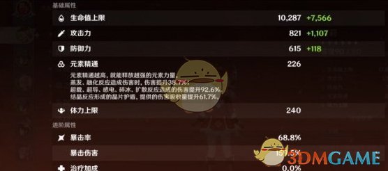 原神可莉毕业面板是什么 可莉毕业面板数据一览图2