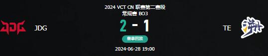 无畏契约vct第二赛段JDG vs TE视频介绍图1
