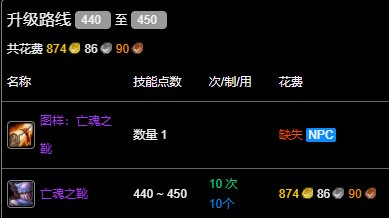 魔兽世界wlk制皮440-450最省材料攻略图5