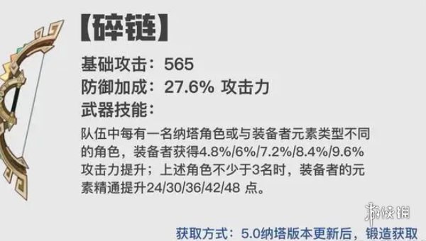 原神5.0纳塔新武器都适合哪些角色 原神5.0纳塔新武器适配角色推荐图6