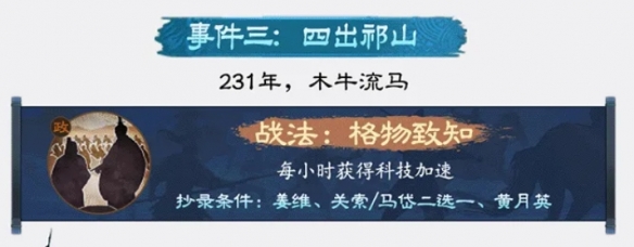 三国志战棋版北伐悍将赛季事件战法是什么 北伐悍将赛季事件战法图3