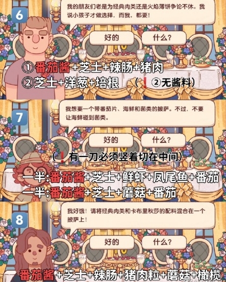 可口的比萨十周年餐车第16关怎么通关 十周年餐车第16关通关攻略图3